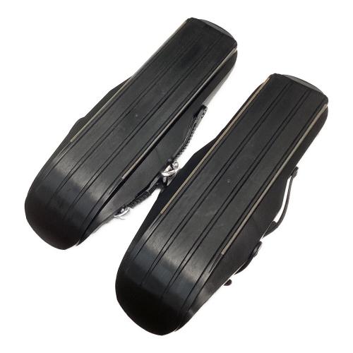 snowfeet (スノーフィート) スノーフィート ブラック キズ・ヨゴレ・エッジサビ有 ベルトにロゴ無し ケース付 全長約40cm