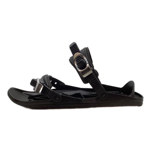 snowfeet (スノーフィート) スノーフィート ブラック キズ・ヨゴレ・エッジサビ有 ベルトにロゴ無し ケース付 全長約40cm