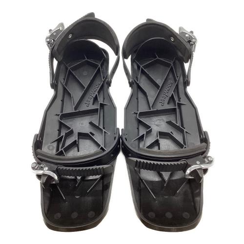 snowfeet (スノーフィート) スノーフィート ブラック キズ・ヨゴレ・エッジサビ有 ベルトにロゴ無し ケース付 全長約40cm