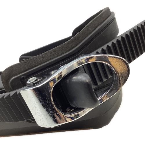 snowfeet (スノーフィート) スノーフィート ブラック キズ・ヨゴレ・エッジサビ有 ベルトにロゴ無し ケース付 全長約40cm