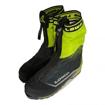 LOWA (ローバー) アルパインアイスGTX 厳冬期用 トレッキングシューズ メンズ SIZE UK10 ブラック×ライムグリーン