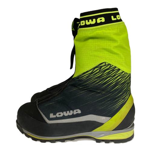 LOWA (ローバー) アルパインアイスGTX 厳冬期用 トレッキングシューズ メンズ SIZE UK10 ブラック×ライムグリーン