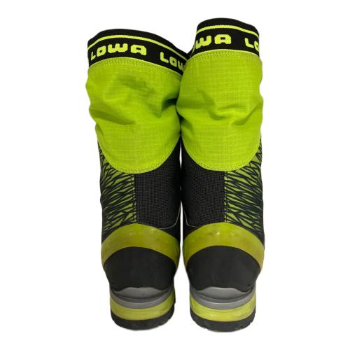 LOWA (ローバー) アルパインアイスGTX 厳冬期用 トレッキングシューズ メンズ SIZE UK10 ブラック×ライムグリーン