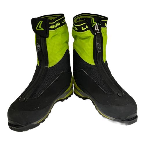 LOWA (ローバー) アルパインアイスGTX 厳冬期用 トレッキングシューズ メンズ SIZE UK10 ブラック×ライムグリーン