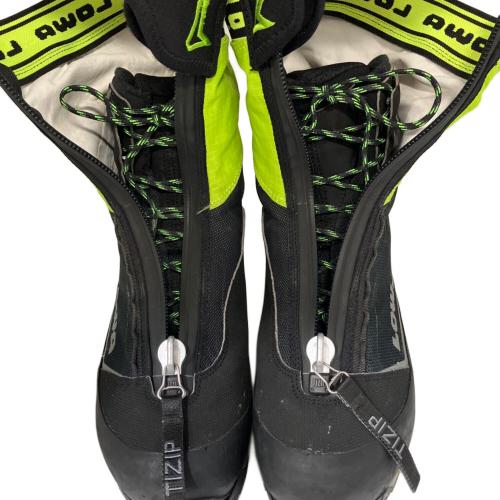 LOWA (ローバー) アルパインアイスGTX 厳冬期用 トレッキングシューズ メンズ SIZE UK10 ブラック×ライムグリーン