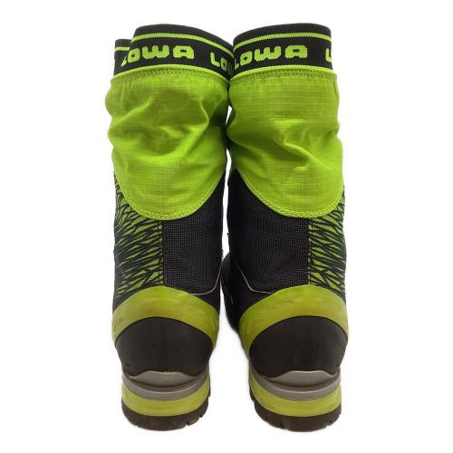 LOWA (ローバー) アルパインアイスGTX 厳冬期用 トレッキングシューズ メンズ SIZE UK10 ブラック×ライムグリーン