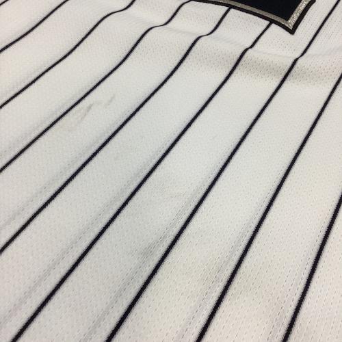 千葉ロッテマリーンズ (チバロッテマリーンズ) 52 塀内久雄 応援グッズ 2006年選手支給ユニフォーム アジアチャンピオンワッペン付 ホワイト