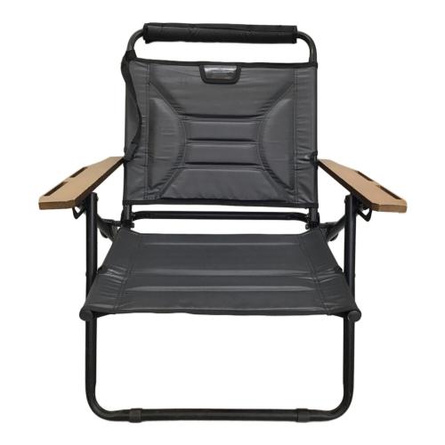 AS2OV (アッソブ) アウトドアチェア ブラック リクライニングローバーチェア