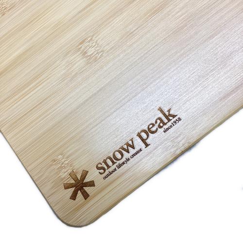 Snow peak (スノーピーク) アウトドアテーブル 720×900×660(h)mm ワンアクションテーブル竹