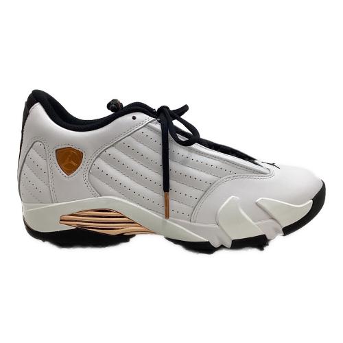 NIKE (ナイキ) ゴルフシューズ HV4813-100 エア ジョーダン 14 G メンズ SIZE 27cm ホワイト