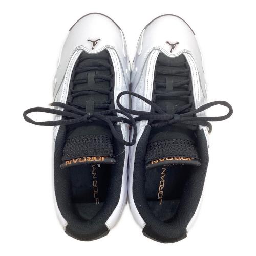 NIKE (ナイキ) ゴルフシューズ HV4813-100 エア ジョーダン 14 G メンズ SIZE 27cm ホワイト