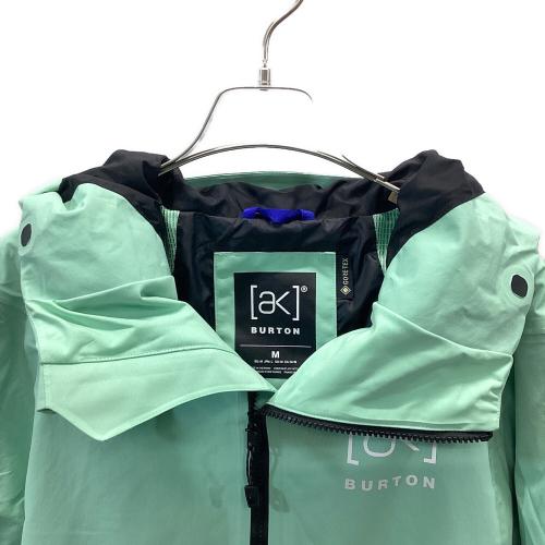 ak BURTON (エーケー バートン) KIMMY GORE-TEX 2L スノーボードウェア(ジャケット) 24-25モデル レディース SIZE M ミントグリーン×ブラウン
