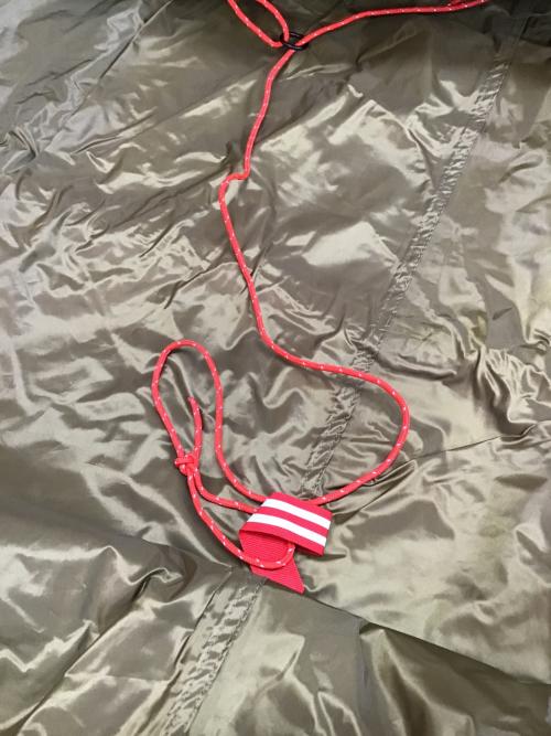 Aluxe モノポールテント LT5552c ブラウン メガホーン3