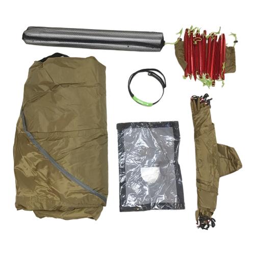 Aluxe モノポールテント LT5552c ブラウン メガホーン3