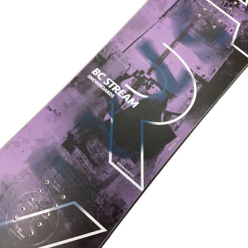 BC STREAM (ビーシーストリーム) ARK スノーボード 24-25 155㎝ パープル