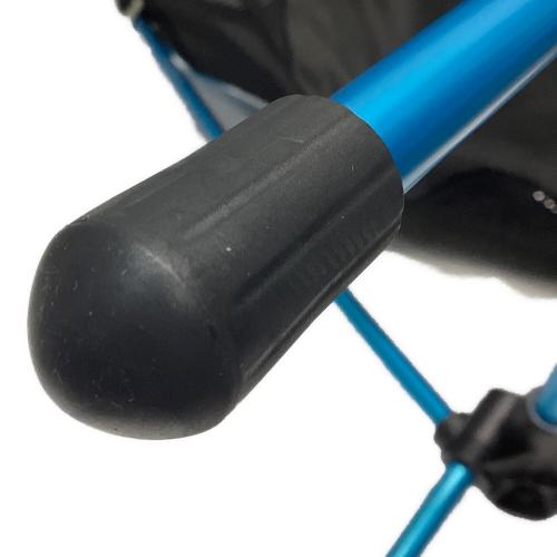 アウトドアチェア 15周年記念ロゴ ブラック×スカイブルー チェアワン