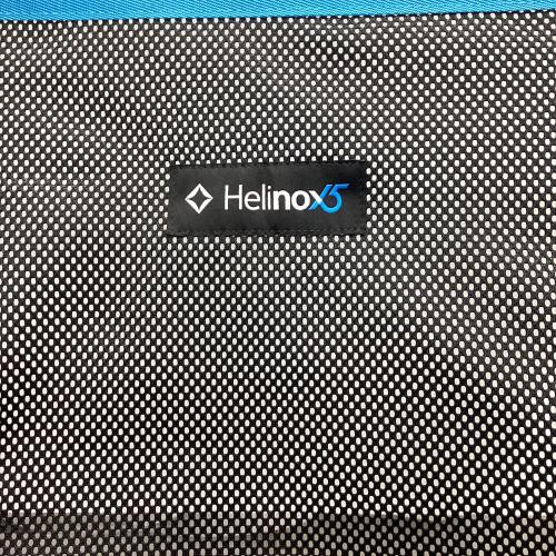 アウトドアチェア 15周年記念ロゴ ブラック×スカイブルー チェアワン