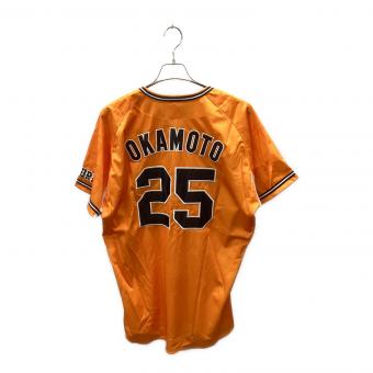 読売ジャイアンツ (ヨミウリジャイアンツ) 応援グッズ 【25】岡本和真 SIZE 2XO オレンジ