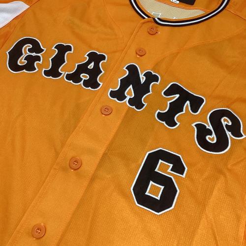 読売ジャイアンツ (ヨミウリジャイアンツ) 応援グッズ 【6】坂本勇人 Lサイズ オレンジ