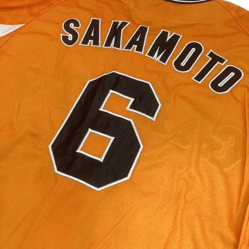 読売ジャイアンツ (ヨミウリジャイアンツ) 応援グッズ 【6】坂本勇人 Lサイズ オレンジ