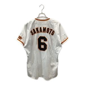 読売ジャイアンツ (ヨミウリジャイアンツ) 応援グッズ 【6】坂本勇人 SIZE XO ホワイト