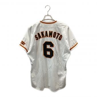 読売ジャイアンツ (ヨミウリジャイアンツ) 応援グッズ 【6】坂本勇人 SIZE XO ホワイト