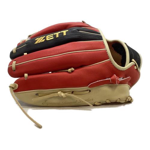 ZETT (ゼット) プロステイタス 源田タイプ 軟式グローブ BRGB32450 レッド×ブラック