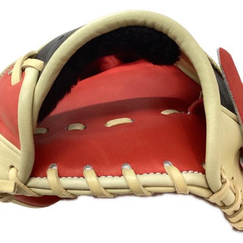 ZETT (ゼット) プロステイタス 源田タイプ 軟式グローブ BRGB32450 レッド×ブラック