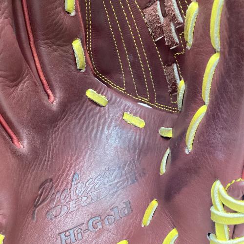 Hi Gold (ハイゴールド) 硬式グローブ @ ブラウン