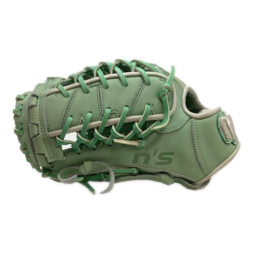 n'S (エヌ) 硬式グローブ ミント 外野用 女性左投げ用 MT2-300