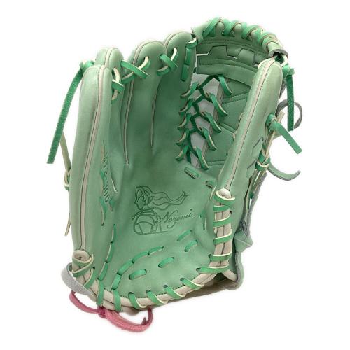 n'S (エヌ) 硬式グローブ ミント 外野用 女性左投げ用 MT2-300
