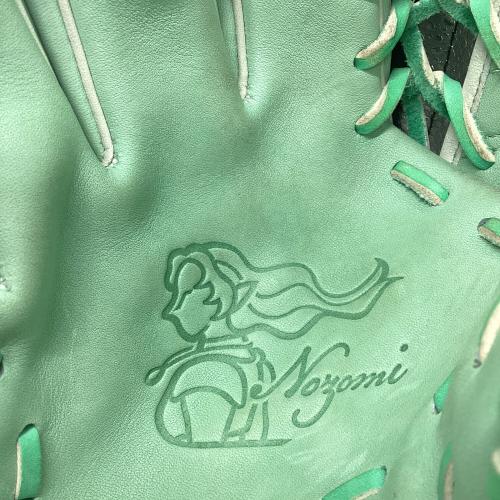 n'S (エヌ) 硬式グローブ ミント 外野用 女性左投げ用 MT2-300