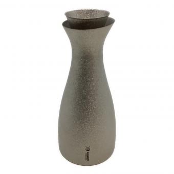 SILVERANT (シルバーアント) 結晶化チタン徳利　アウトドア食器