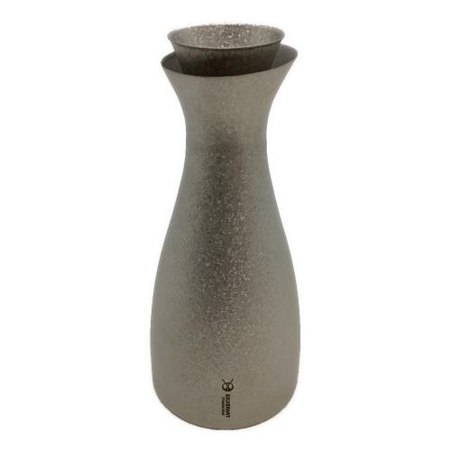 SILVERANT (シルバーアント) 結晶化チタン徳利　アウトドア食器