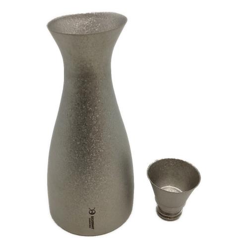SILVERANT (シルバーアント) 結晶化チタン徳利　アウトドア食器