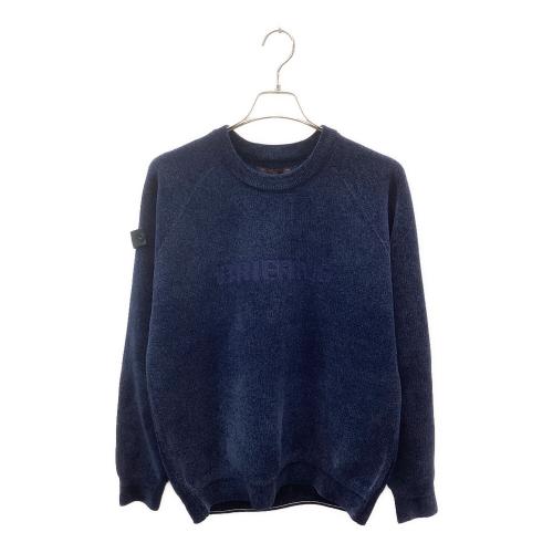 BRIEFING (ブリーフィング) セーター ゴルフウェア(トップス) BRG253M48 モールヤーン ロゴ クルーネック セーター メンズ SIZE M ネイビー