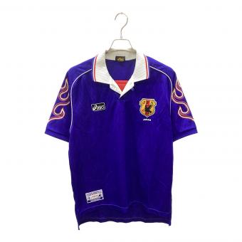 日本代表 (ニホンダイヒョウ) 1998年フランスＷ杯 サッカーユニフォーム 炎  ホーム ※コレクションアイテム SIZE L