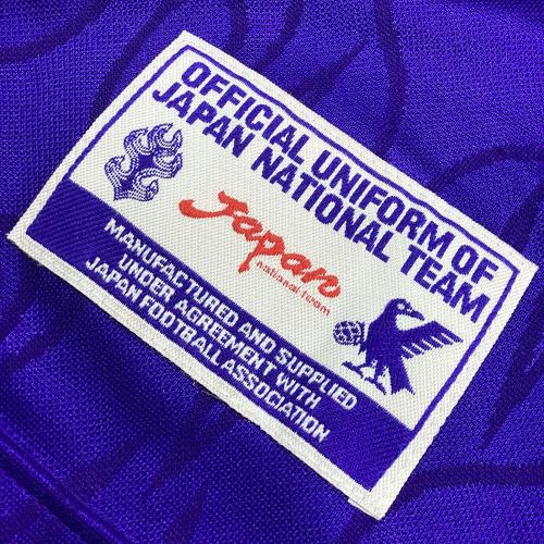 日本代表 (ニホンダイヒョウ) 1998年フランスＷ杯 サッカーユニフォーム 炎  ホーム ※コレクションアイテム SIZE L