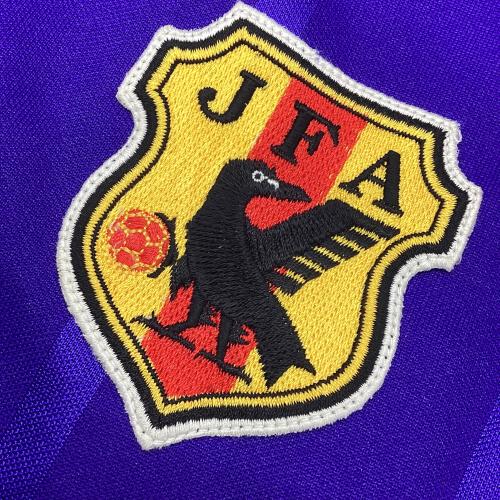 日本代表 (ニホンダイヒョウ) 1996年トレーニングジャージ上下セット サッカーユニフォーム 炎 PUMA製 ブルー※コレクションアイテム