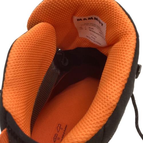 MAMMUT (マムート) デュカン2 トレッキングシューズ 3030-05040-00698-1070 メンズ SIZE 25.5cm ブラック×オレンジ