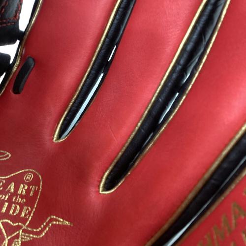 RAWLINGS (ローリングス) 軟式グローブ GR3HMA15FB ブラック×レッド
