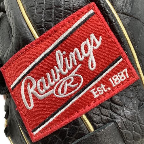 RAWLINGS (ローリングス) 軟式グローブ GR3HMA15FB ブラック×レッド