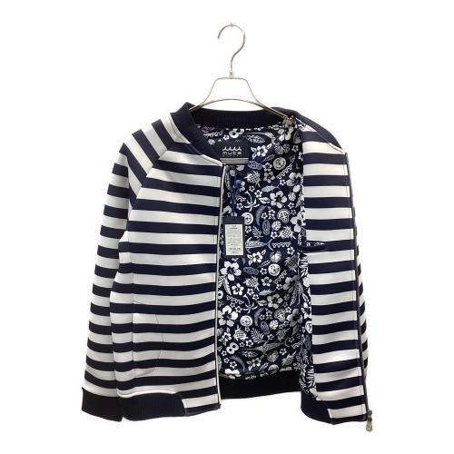 muta MARINE (ムータマリン) アウター ゴルフウェア(トップス) mmbc-180511-bd マリンボーザー レディース SIZE L ネイビー×ホワイト