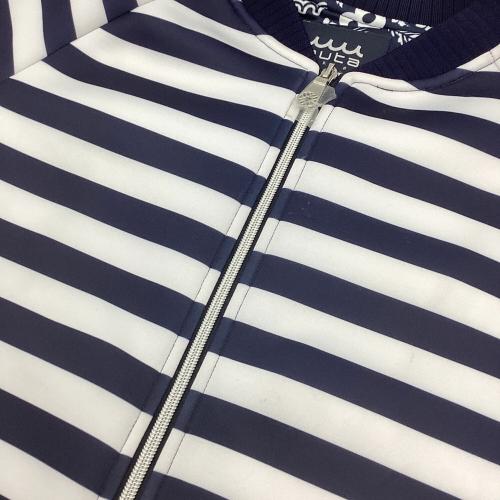 muta MARINE (ムータマリン) アウター ゴルフウェア(トップス) mmbc-180511-bd マリンボーザー レディース SIZE L ネイビー×ホワイト