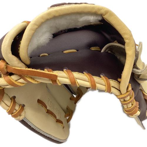 久保田スラッガー (クボタスラッガー) Special Order 軟式グローブ KSN-BR1 @ ブラウンｘベージュ