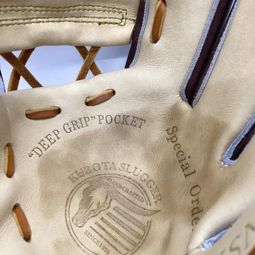 久保田スラッガー (クボタスラッガー) Special Order 軟式グローブ KSN-BR1 @ ブラウンｘベージュ