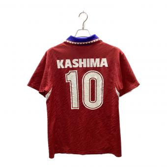 鹿島アントラーズ (カシマアントラーズ) エネーレ時代 サッカーユニフォーム 1992年ホーム レッド SIZE L
