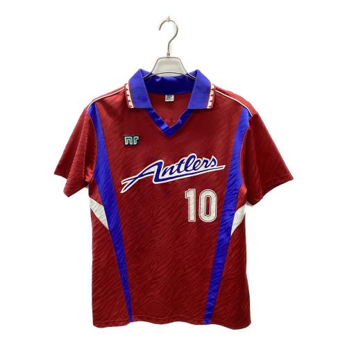 鹿島アントラーズ (カシマアントラーズ) エネーレ時代 サッカーユニフォーム 1992年ホーム レッド SIZE L