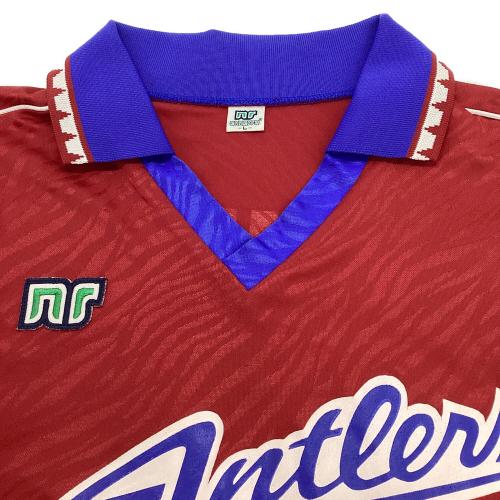 鹿島アントラーズ (カシマアントラーズ) エネーレ時代 サッカーユニフォーム 1992年ホーム レッド SIZE L