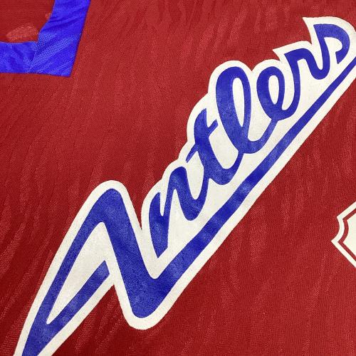 鹿島アントラーズ (カシマアントラーズ) エネーレ時代 サッカーユニフォーム 1992年ホーム レッド SIZE L